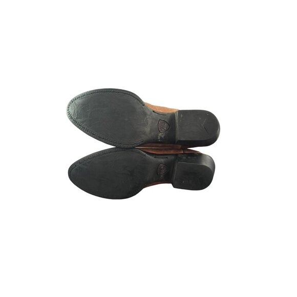 Ariat Women's Leather Cowboy Boots Size 8.5 B Brown Western Style - Picture 11 of 15